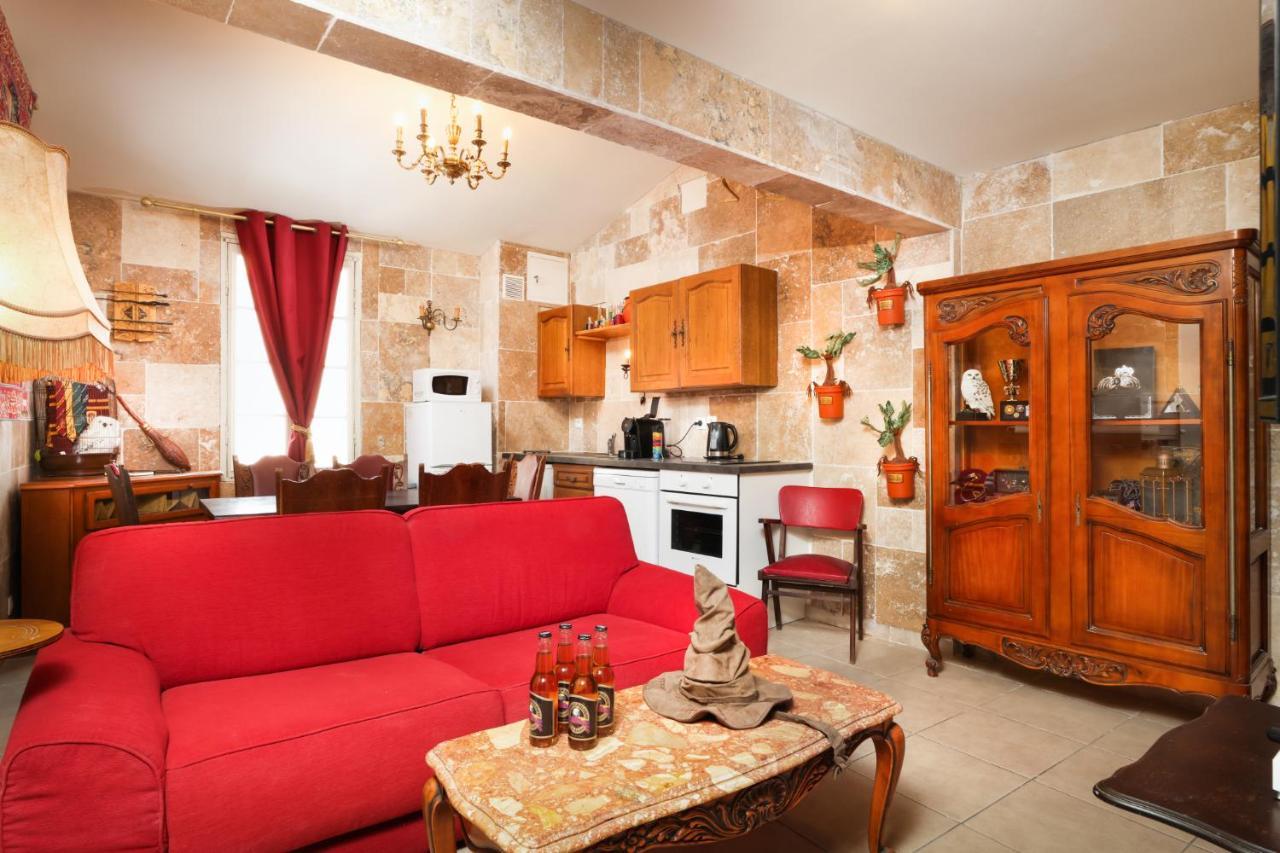 Harry Potter - Le Logis Du Petit Sorcier - Climatisation Apartment การ์กาซอน ภายนอก รูปภาพ