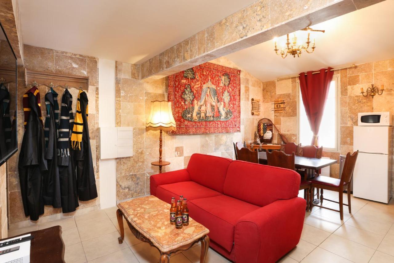 Harry Potter - Le Logis Du Petit Sorcier - Climatisation Apartment การ์กาซอน ภายนอก รูปภาพ