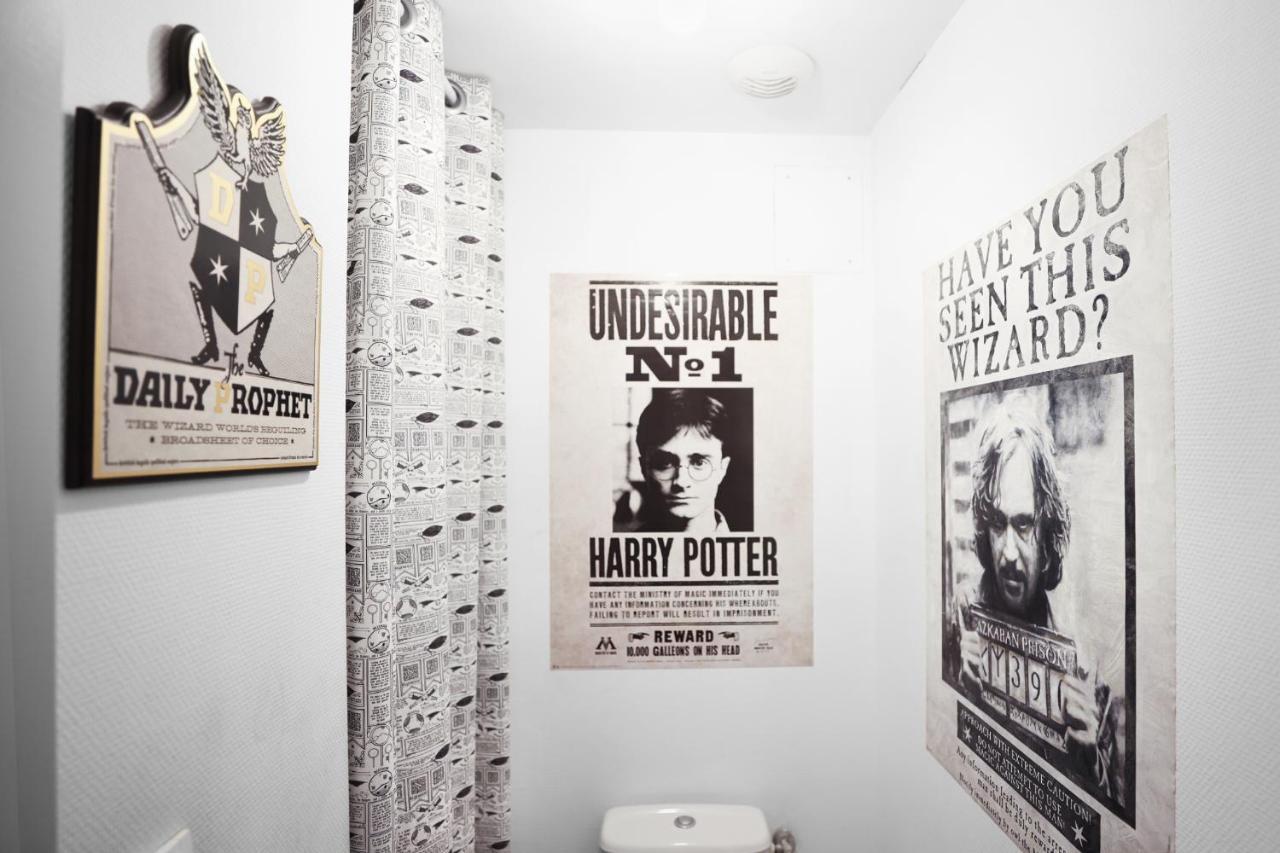 Harry Potter - Le Logis Du Petit Sorcier - Climatisation Apartment การ์กาซอน ภายนอก รูปภาพ